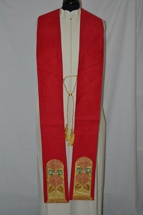 STOLA SACERDOTE IN SETA