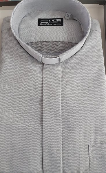 CAMICIA SACERDOTE SPIGATA M/L