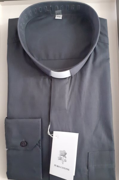 CAMICIA SACERDOTE ECONOMICA 100% COTONE